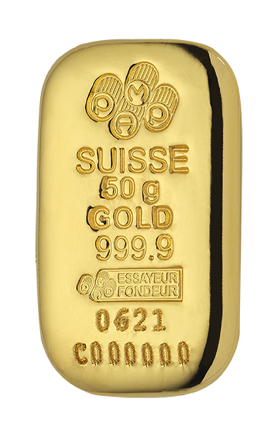 Gold Cast Bar 50g