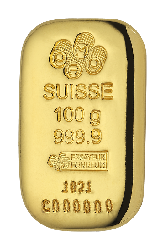 Gold Cast Bar 100g